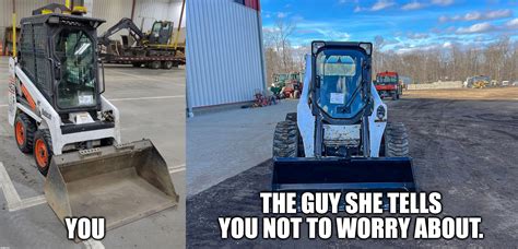 tipped skid steer meme|The Best Transport Ever! Steering like a Skid Steer .